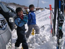 斑尾高原スキー場2010　三日目　スキー編　