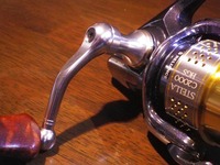10ステラC2000HGS に12ヴァンキッシュの45mmハンドル装着