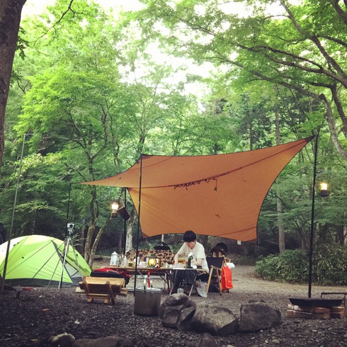 2015年7月29.30日 真夏でもやっぱり涼しいよ！道志の森キャンプ場