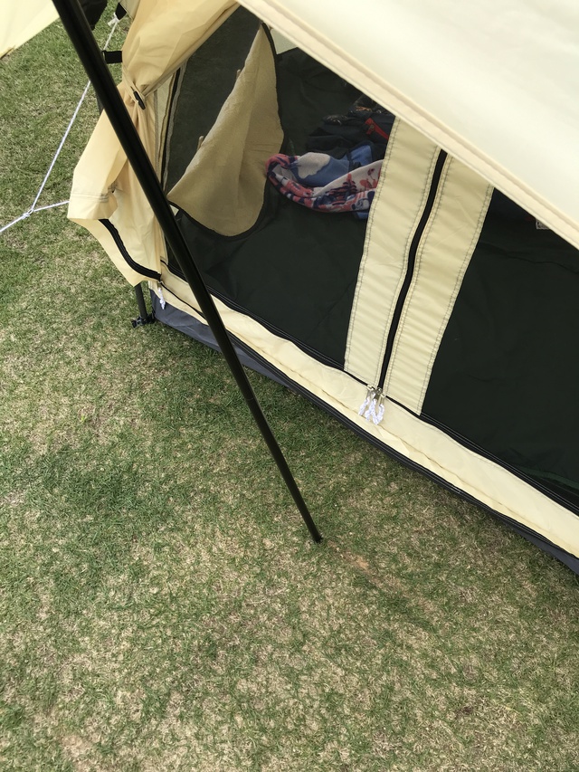 KINOKO TENTO で練習 〜改良と小道具編〜 KINOKO TENTO で練習 〜改良と小道具編〜