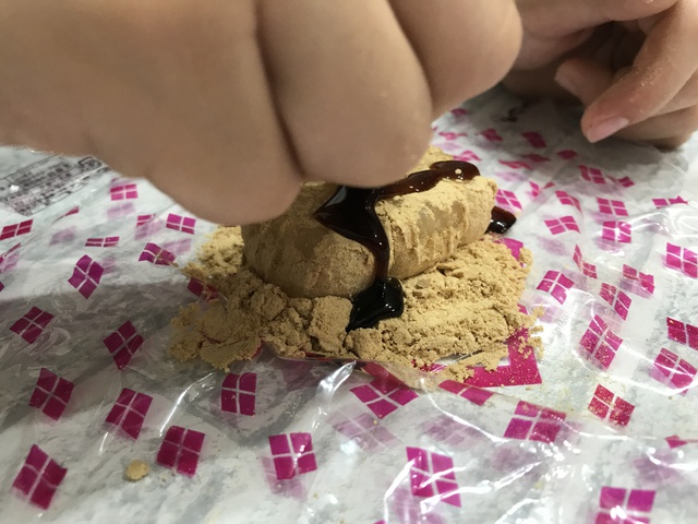信玄餅〜こんな食べ方 信玄餅〜こんな食べ方