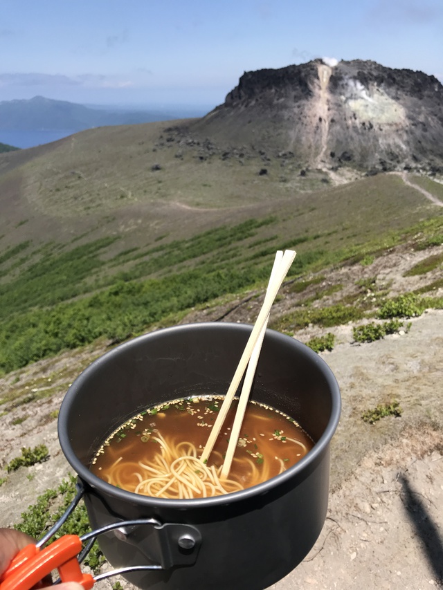 【山行記録】登頂からの爆風ラーメン編 【山行記録】登頂からの爆風ラーメン編