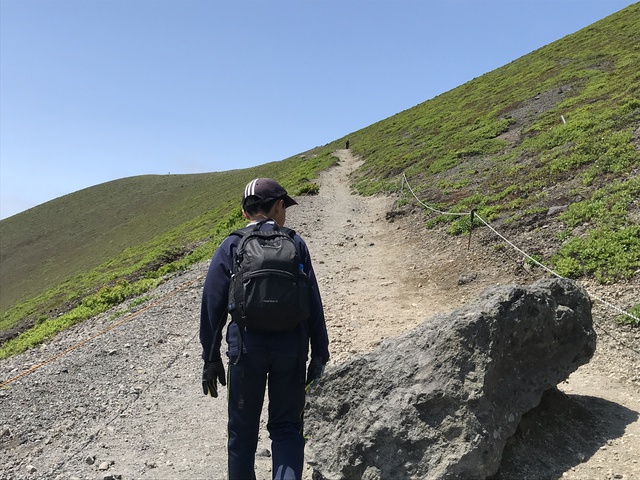 【山行記録】樽前山〜登頂編 【山行記録】樽前山〜登頂編