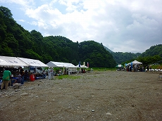 鮎まつりキャンプ2010