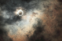 eclipse, the full ring of the fire