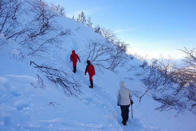 *冬の八ケ岳登山 天狗岳 * 黒百合-中山峠-天狗岳 *冬の八ケ岳登山 天狗岳 * 黒百合-中山峠-天狗岳