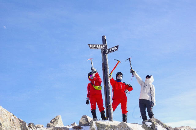 *冬の八ケ岳登山 天狗岳 * 黒百合-中山峠-天狗岳 *冬の八ケ岳登山 天狗岳 * 黒百合-中山峠-天狗岳
