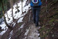 * 念願の冬の武奈ヶ岳登山 * 雪山登山