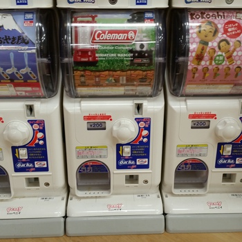 コールマン ガチャ。