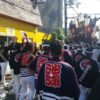 我孫子 だんじり 新調入魂式