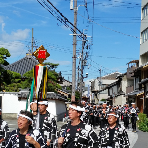 岸和田だんじり祭り 《試験曳き》 岸和田だんじり祭り 《試験曳き》