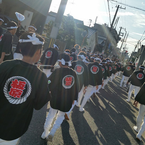 平成28年度　穴師だんじり祭り