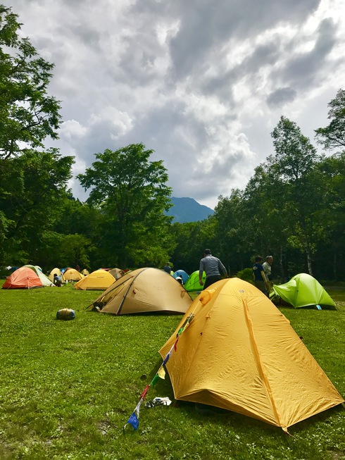 涸沢CAMP2017–Day1