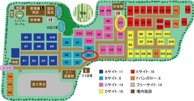 お盆休みの締めくくりは 突然の新富士オートキャンプ場 お盆休みの締めくくりは 突然の新富士オートキャンプ場