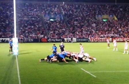 久しぶりに ラグビー観戦 久しぶりに ラグビー観戦