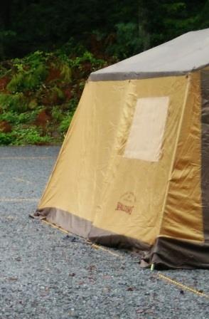 三ツ星オートキャンプ場 その3 ~完全な雨撤収、トーマス、温泉~ 三ツ星オートキャンプ場 その3 ~完全な雨撤収、トーマス、温泉~