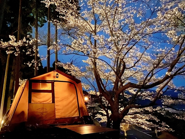 2023-⑥【露営録】桜満開のお花見キャンプ さるびの温泉SOUZONEデッキサイト 2023-⑥【露営録】桜満開のお花見キャンプ さるびの温泉SOUZONEデッキサイト