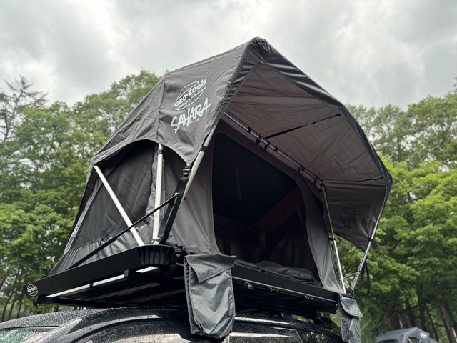 eco-techからFieldSAHARAコラボのルーフトップテントT-10が販売開始! eco-techからFieldSAHARAコラボのルーフトップテントT-10が販売開始!