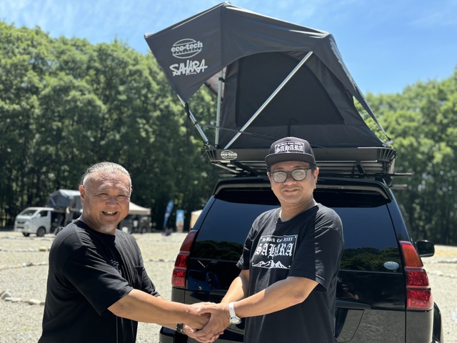 eco-techからFieldSAHARAコラボのルーフトップテントT-10が販売開始! eco-techからFieldSAHARAコラボのルーフトップテントT-10が販売開始!