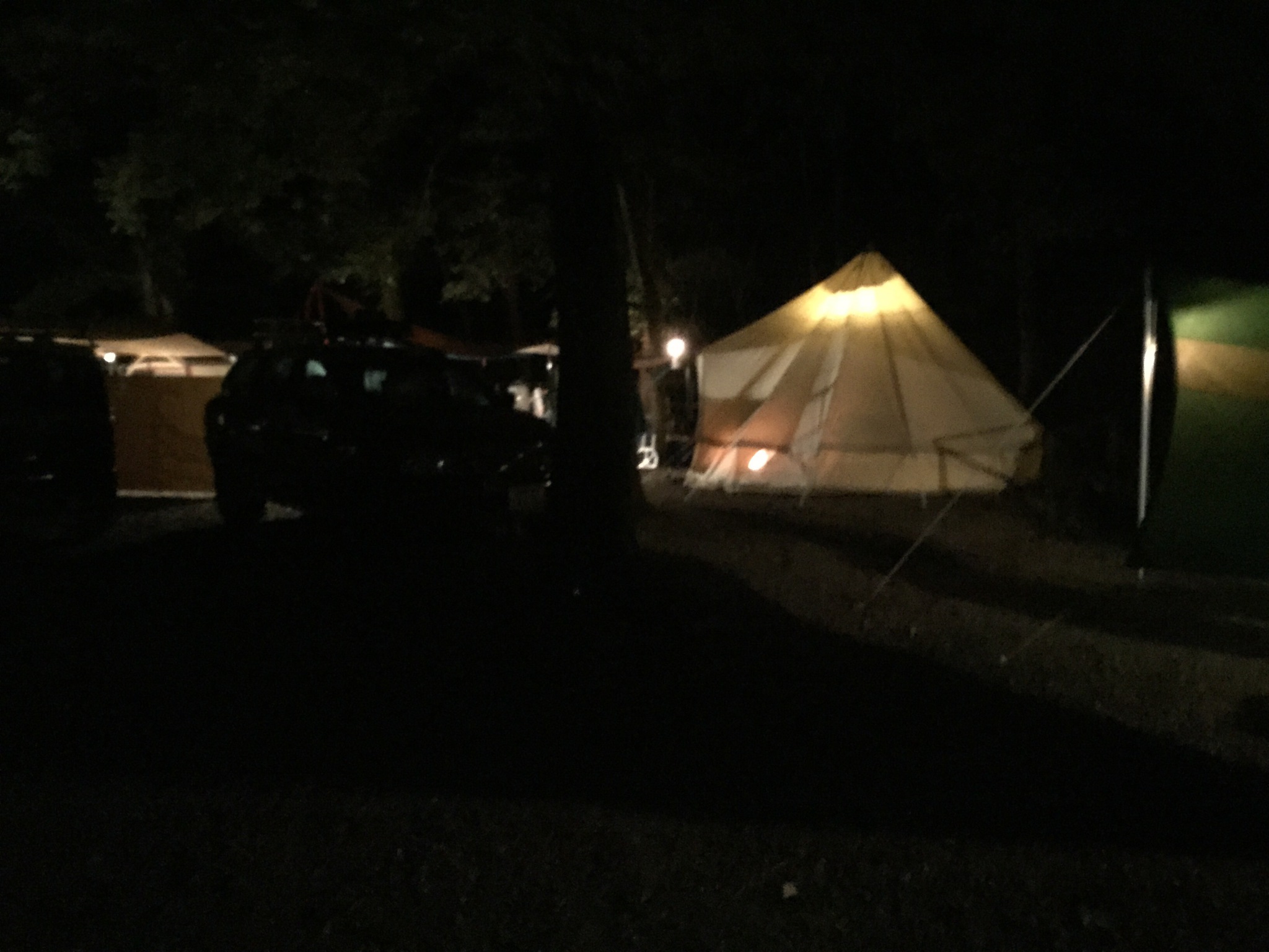 キャンパスキャンプ テント