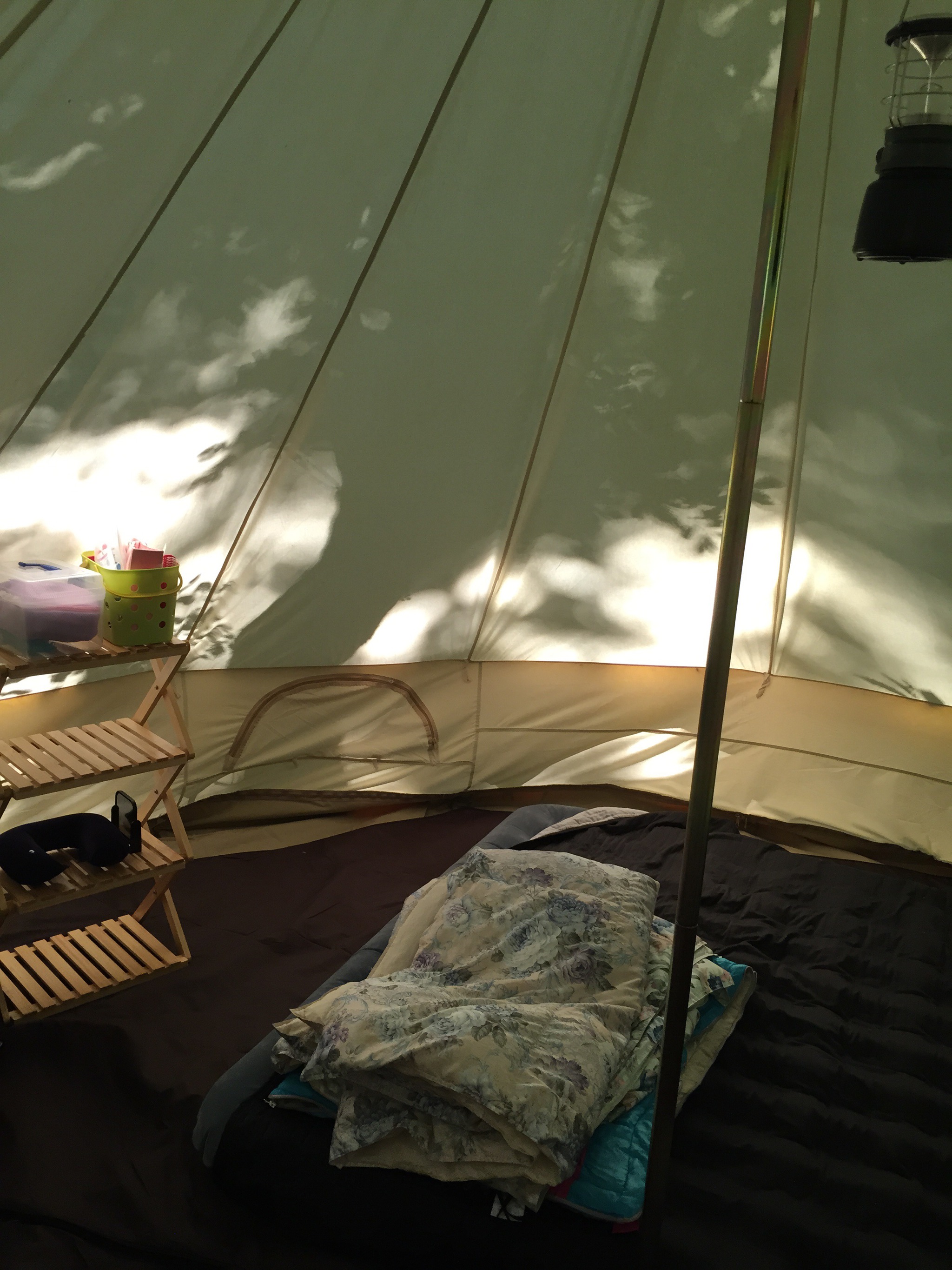キャンパスキャンプ テント