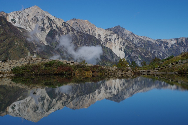 貴重な秋晴れにテン泊縦走【唐松〜五竜】 貴重な秋晴れにテン泊縦走【唐松〜五竜】