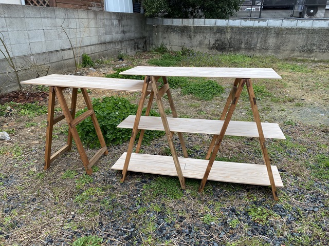 キャンプキッチンをDIYしてみました! キャンプキッチンをDIYしてみました!