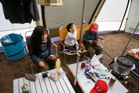 （60）野呂山キャンプ場 （2015.2.21～22）