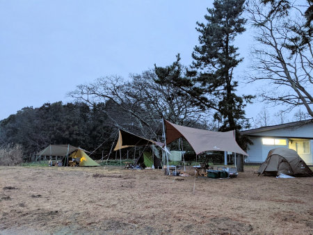 （171）親沢公園キャンプ場 （2019.12.30～31）