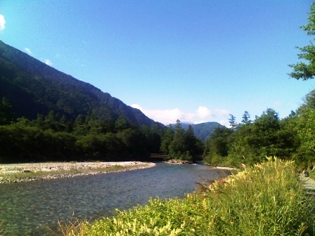 上高地ソロキャンプ(河童橋~大正池)