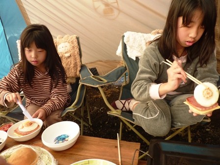 接待キャンプ in キャンプカ富士ぐりんぱ(2日目)
