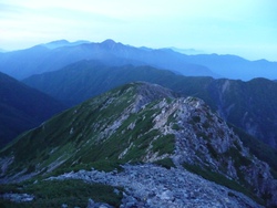 広河原から、北沢峠へ、熊ノ平、仙塩尾根、2013年9月(4)
