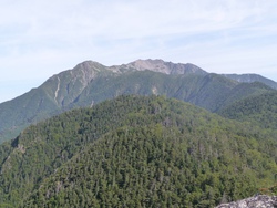 広河原から、北沢峠へ、熊ノ平、仙塩尾根、2013年9月(4)