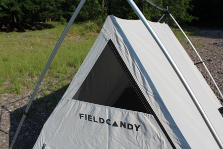 超個性的なテント！FIELDCANDY初張りレポート