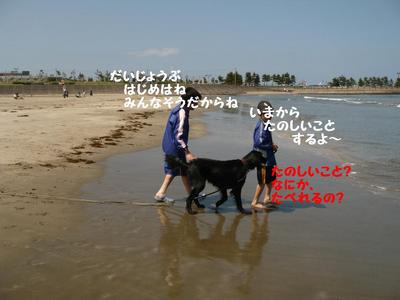 おにいちゃんと海