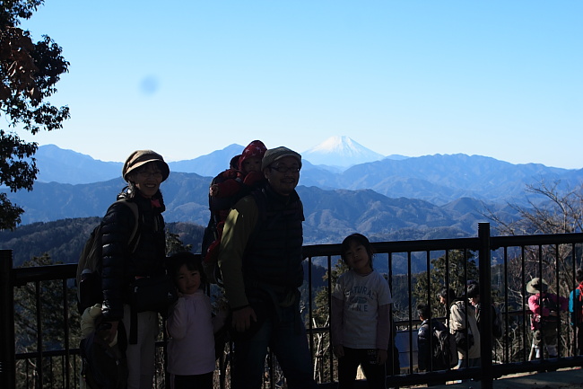 高尾山 ファミリーハイキング 2011.12.30