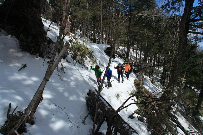 残雪の雲取山 2012.3.25