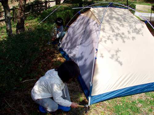 加太の休暇村でまったりcamp♪