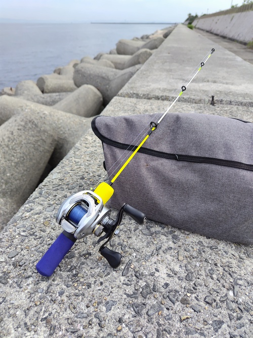 穴釣り、ダイソーロッド 穴釣り、ダイソーロッド