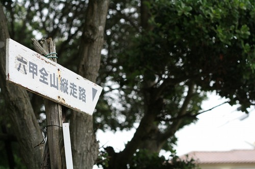 「六甲全山縦走への道」