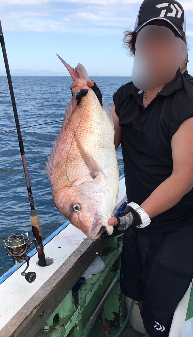 仙台釣り吉 釣行記 みなとや丸 マダイひとつテンヤ