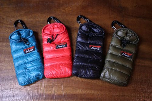 NANGAシュラフ型スマフォケース「Mini Sleepingbag Phone Case」が本日より再販！！！