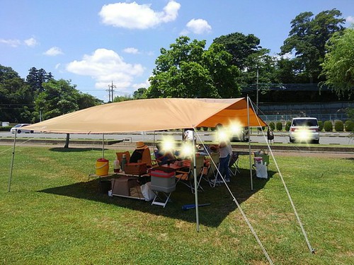 久しぶりに、野田市スポーツ公園でデイキャン～！！