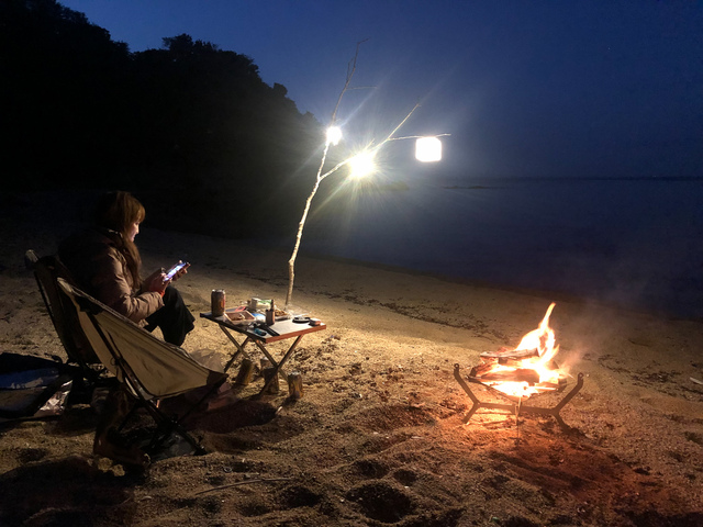 やっとキャンプに来れた。〜小浦〜