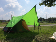 夏キャンプ（学校橋河原）