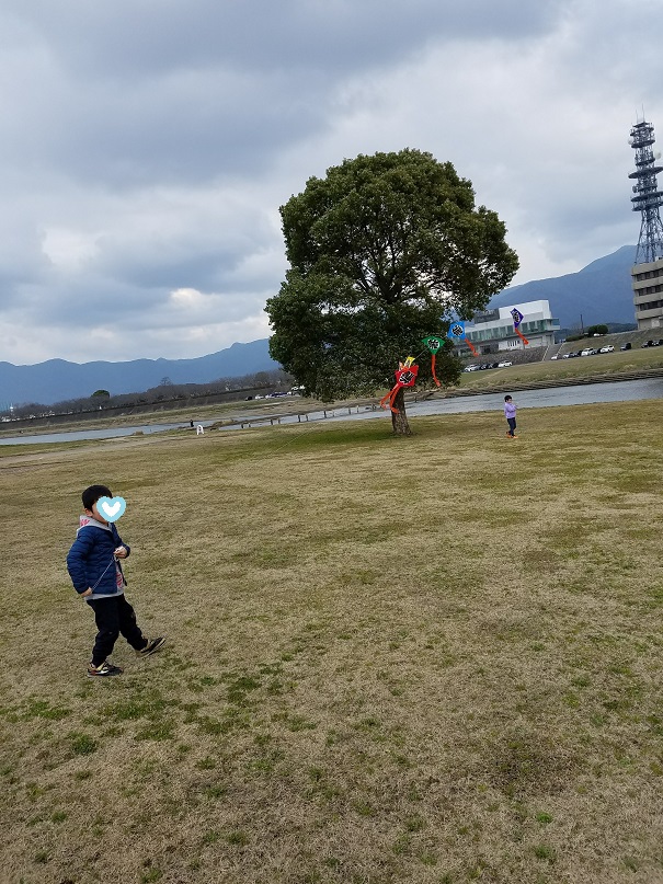 ビックワンポールテント初張り