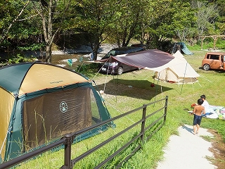 川遊び三昧キャンプ