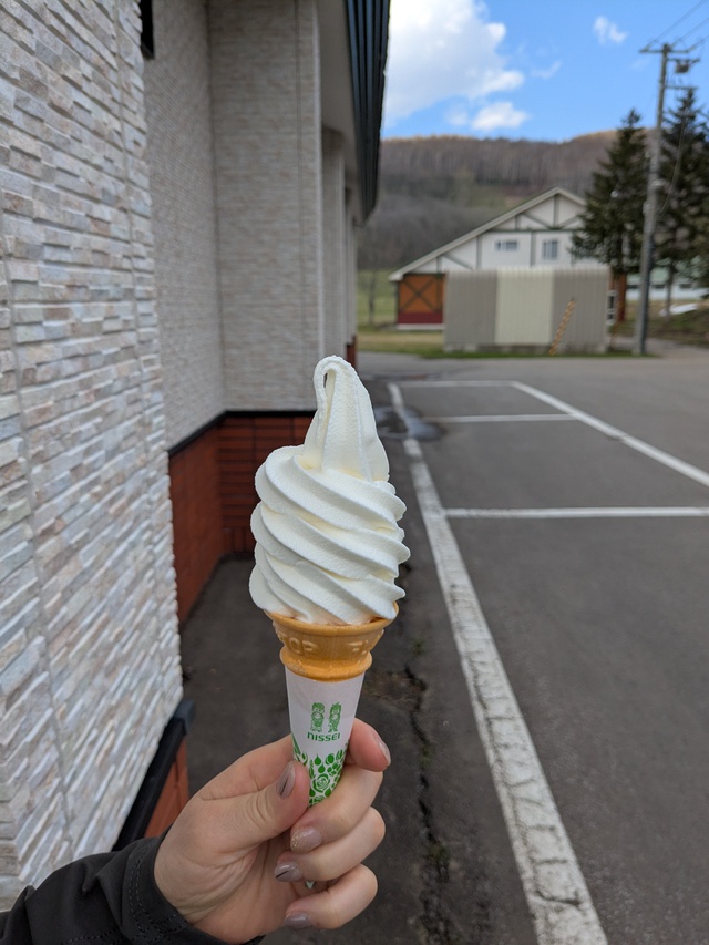 本日の押し寄せるミルク味