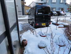 三連休の雪！