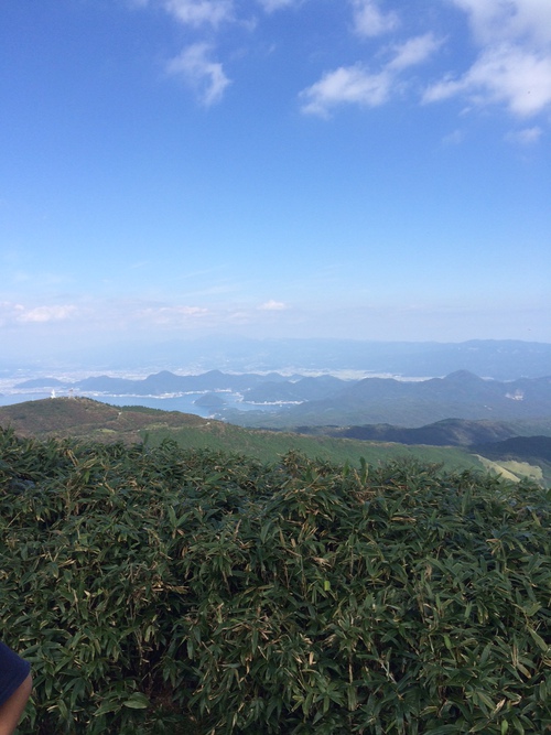 達磨山にて親子で初登山